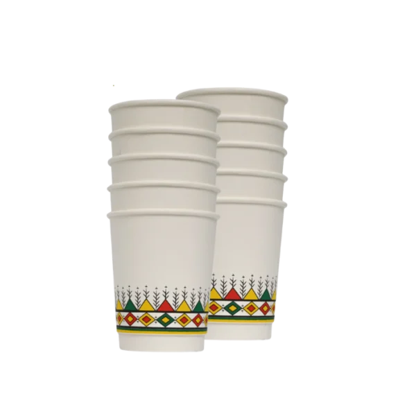 كاسات شاي ورقية 50 حبة